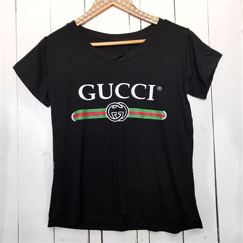 blusa gucci original feminina precio|Blusa de gabardina de algodón con GG .